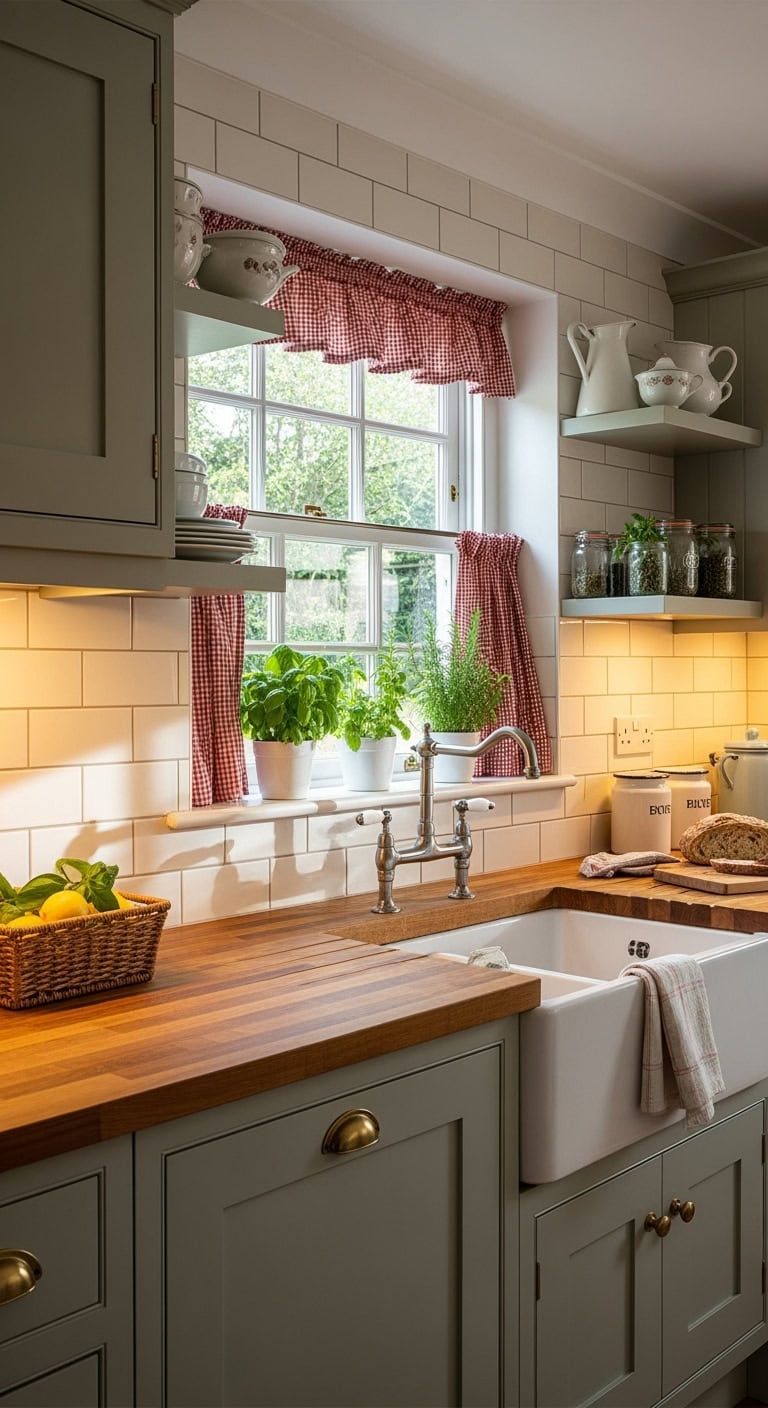 cottage kitchen charm elements