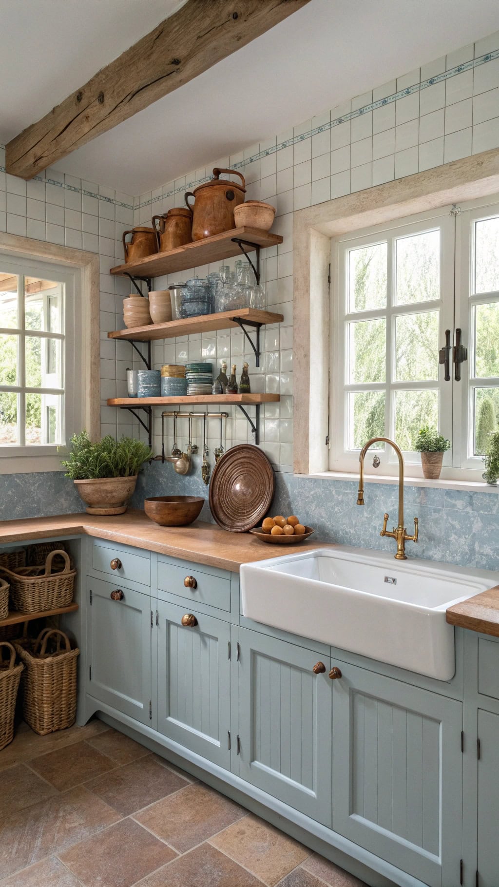 dreamy french kitchen vibe