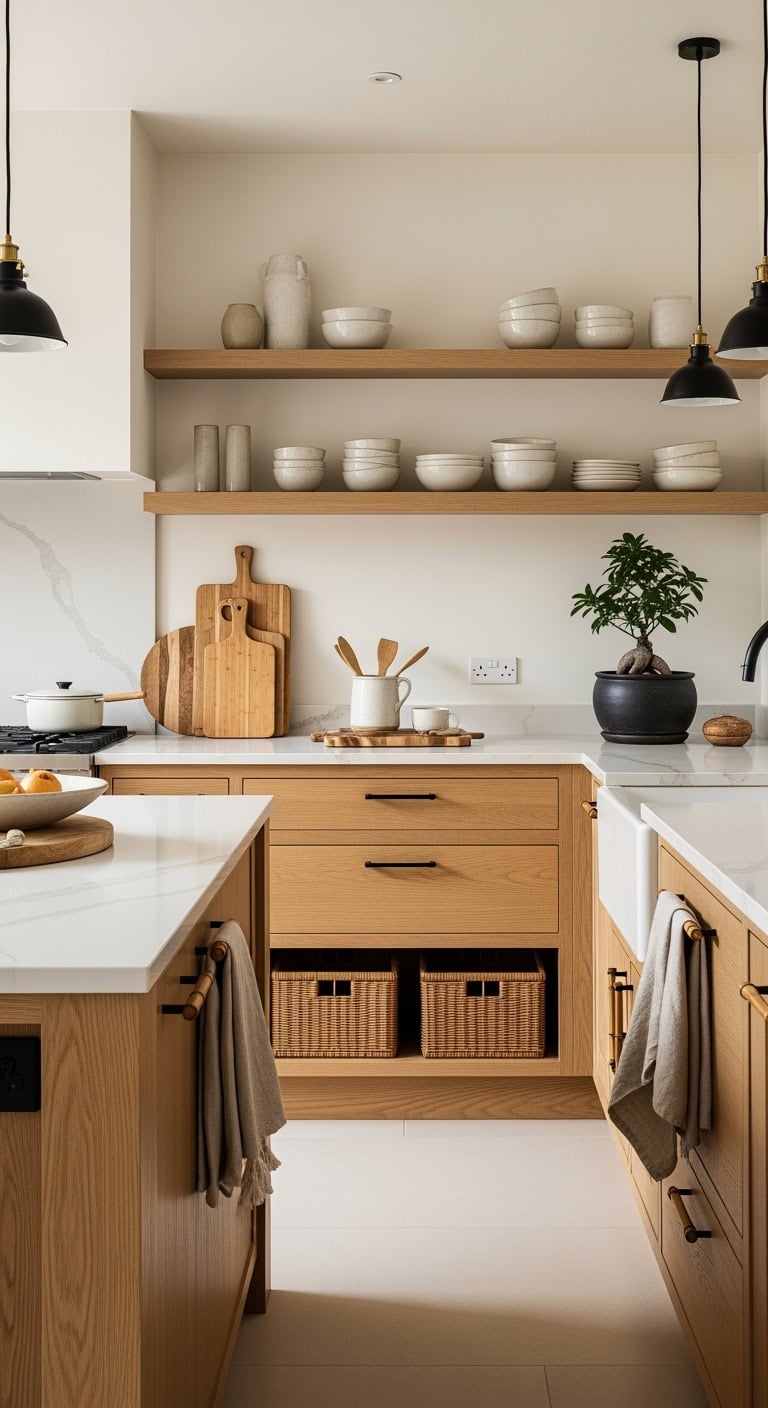zen minimalist kitchen design