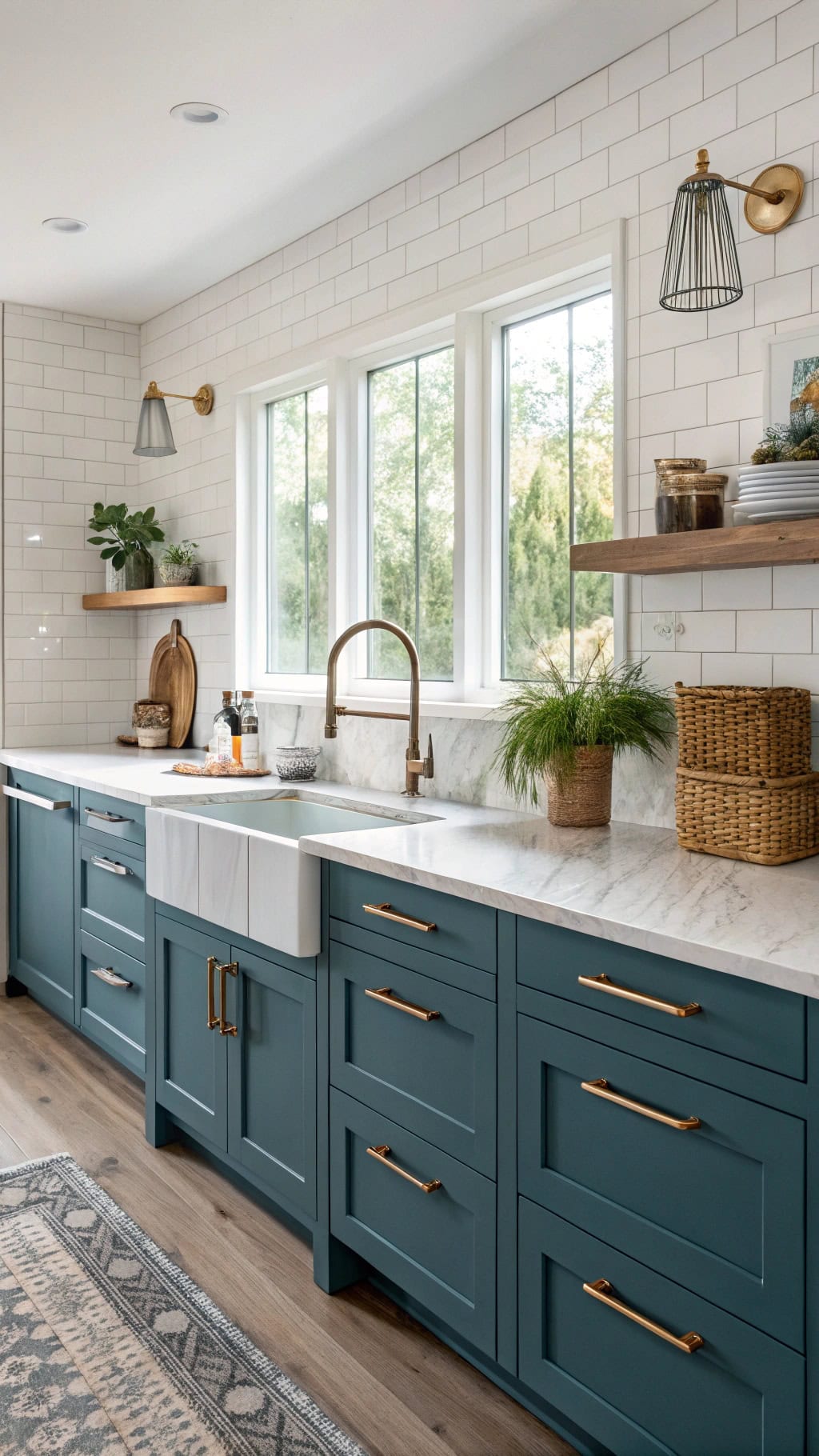 matte cabinets with elegance