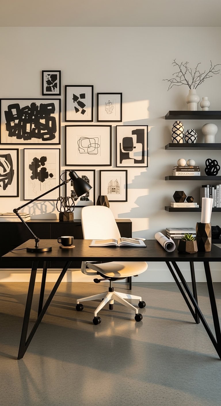 workspace art gallery transformation experience