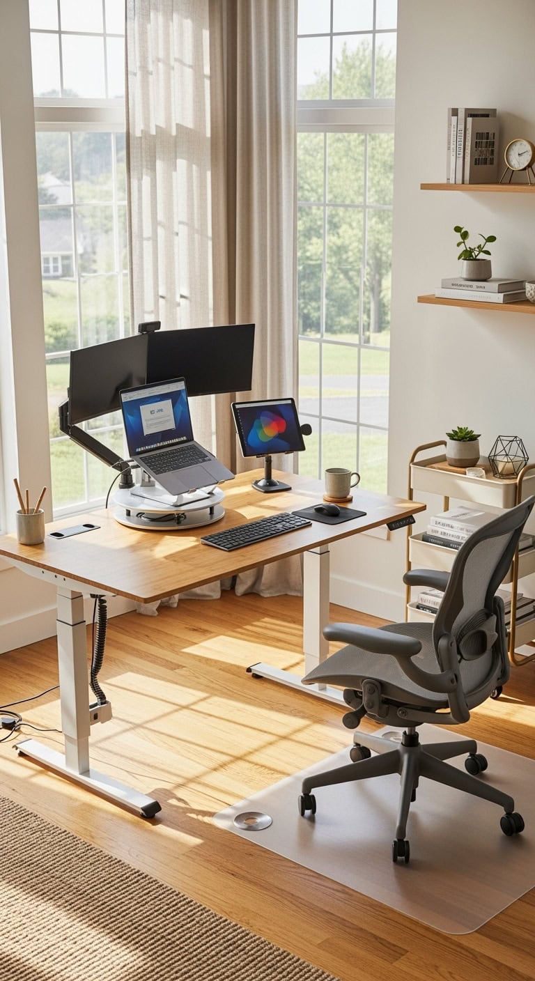 portable modular ergonomic mobile workstation