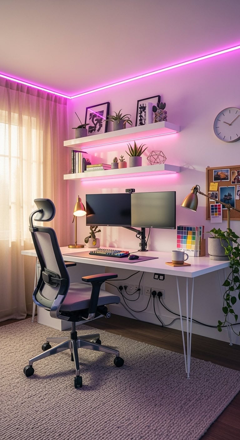 vibrant dreamy flexible illuminating