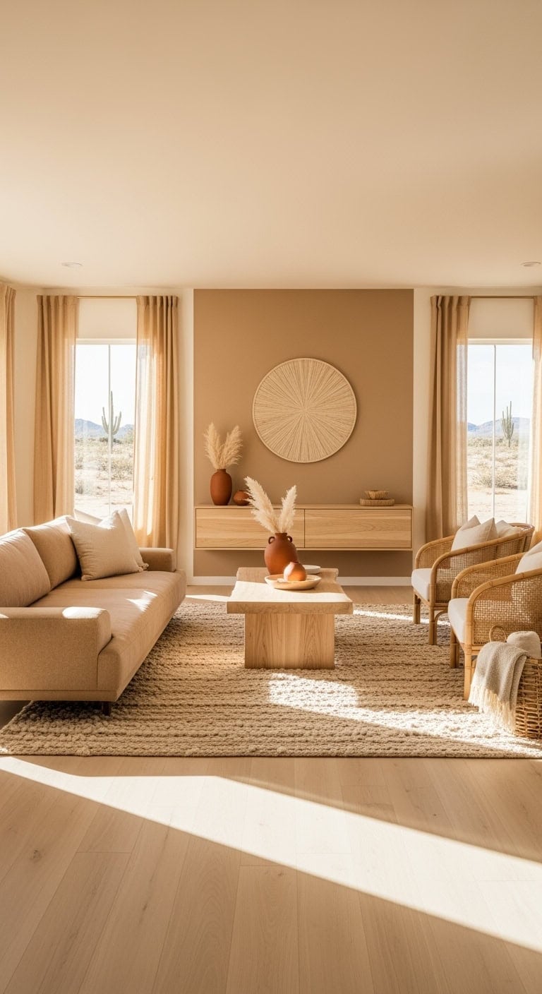 sunlit desert modern warmth