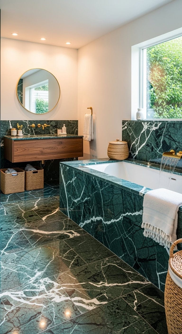jade marble spa makeover