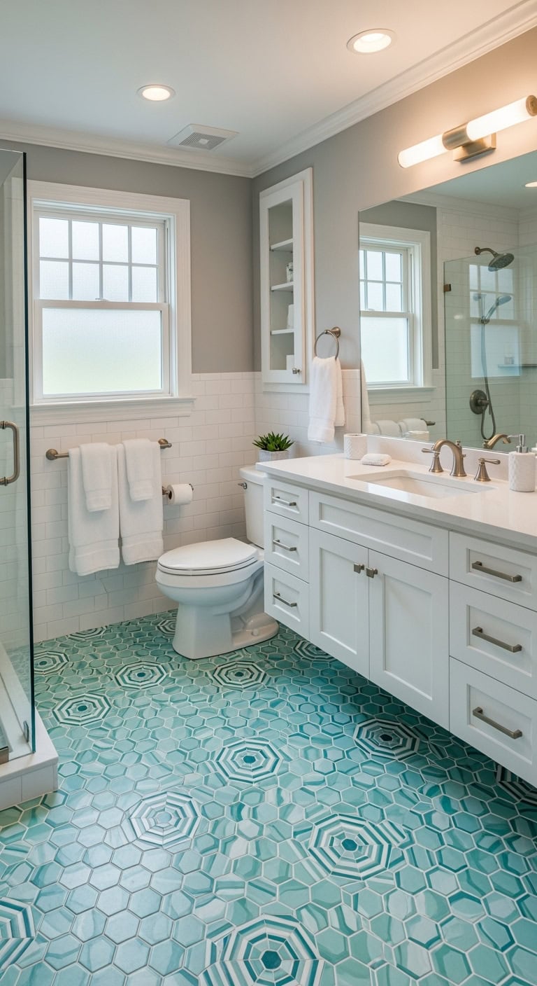 serene underwater oasis mesmerizing mosaic floors