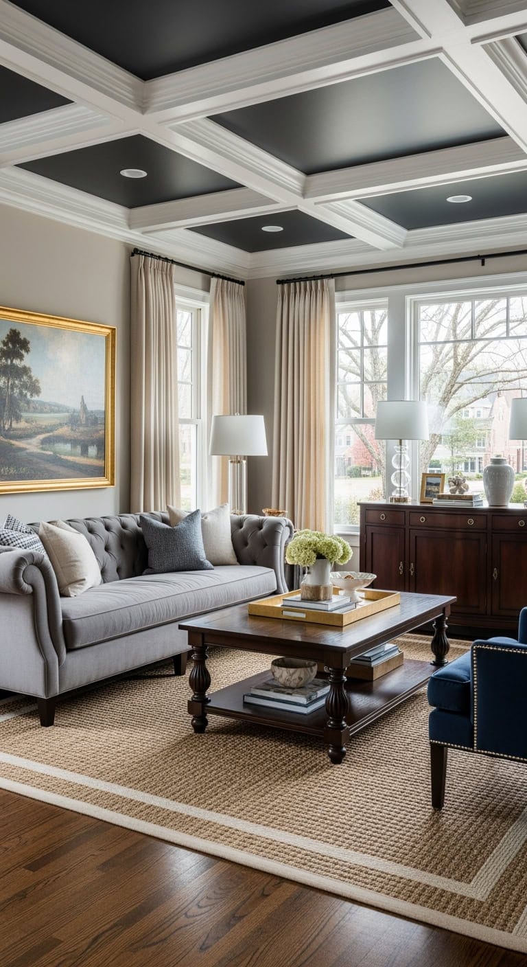 matte black ceiling elegance