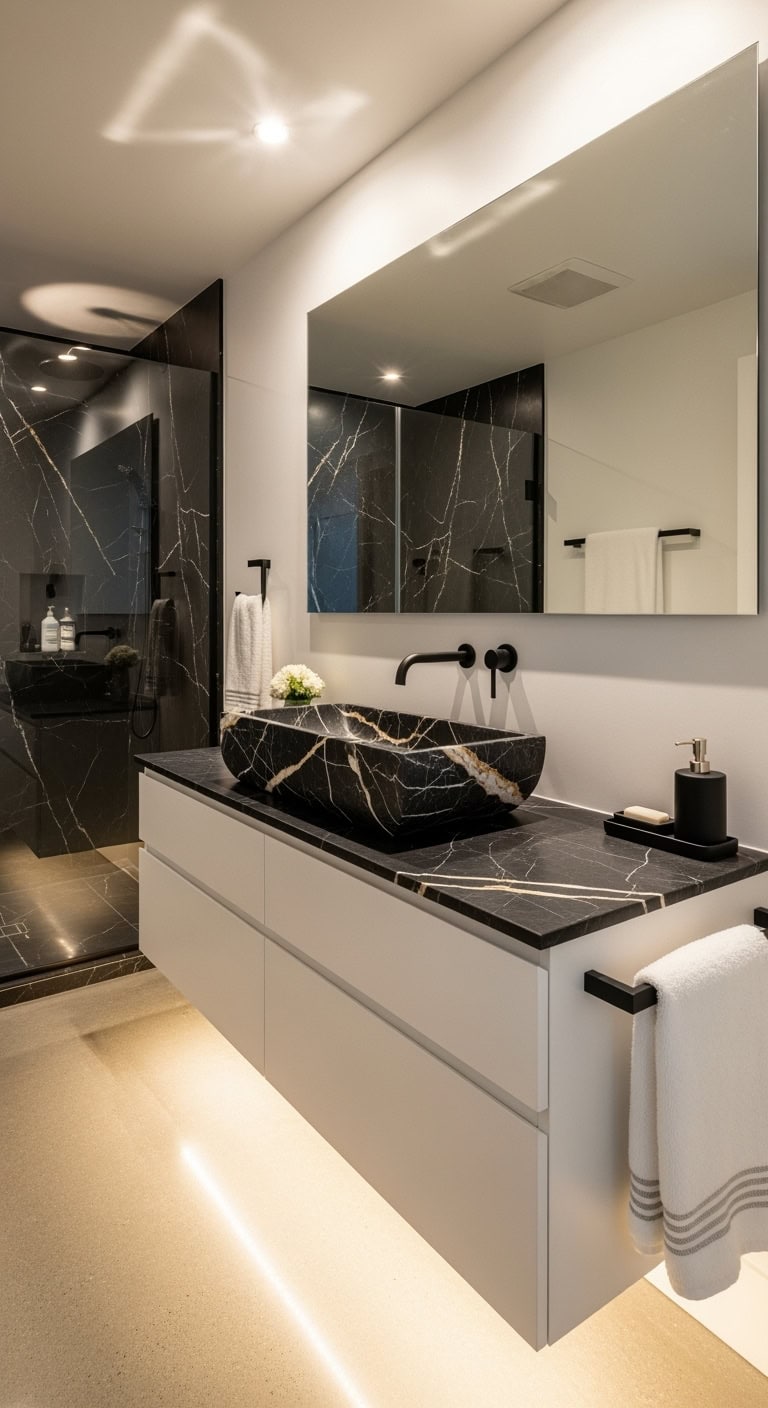 sculptural unique luxury monochrome