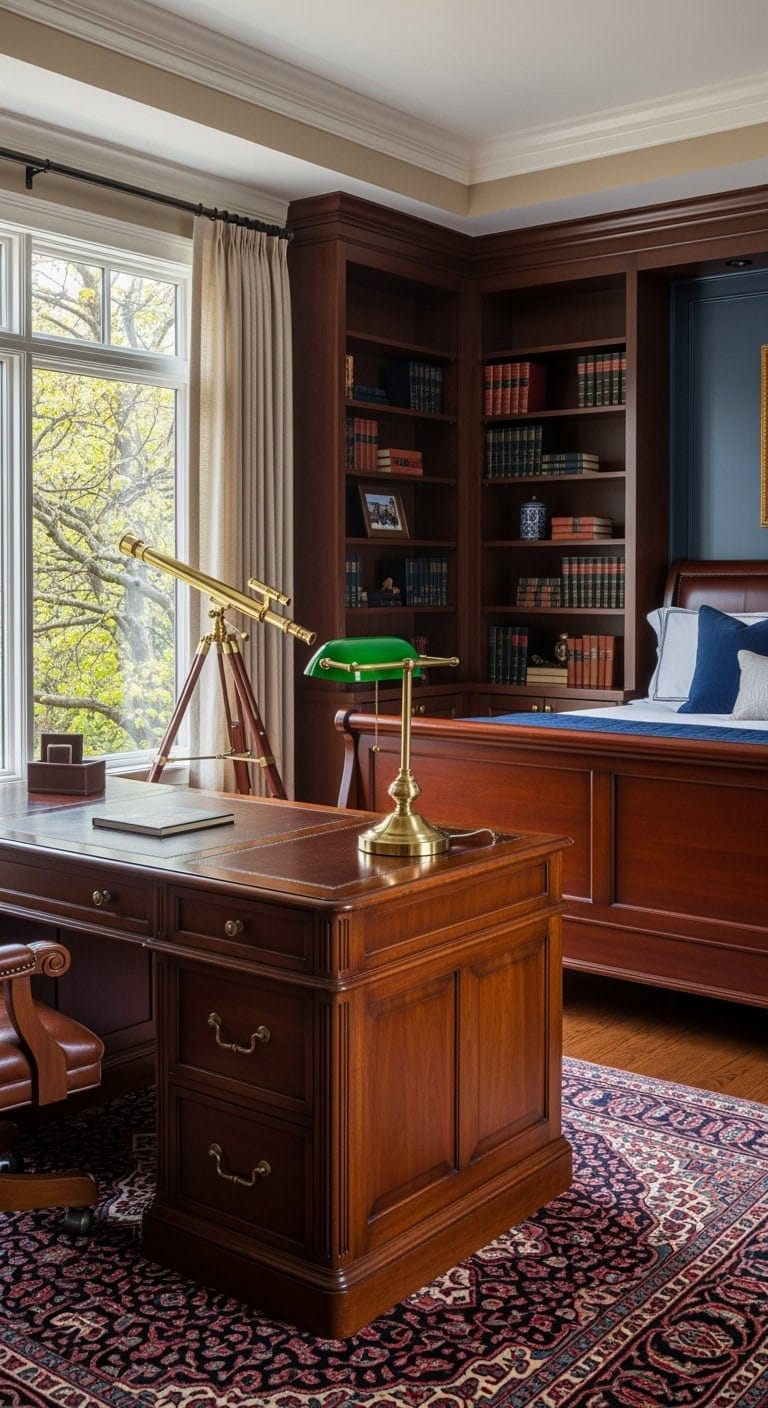 classic cherry executive retreat