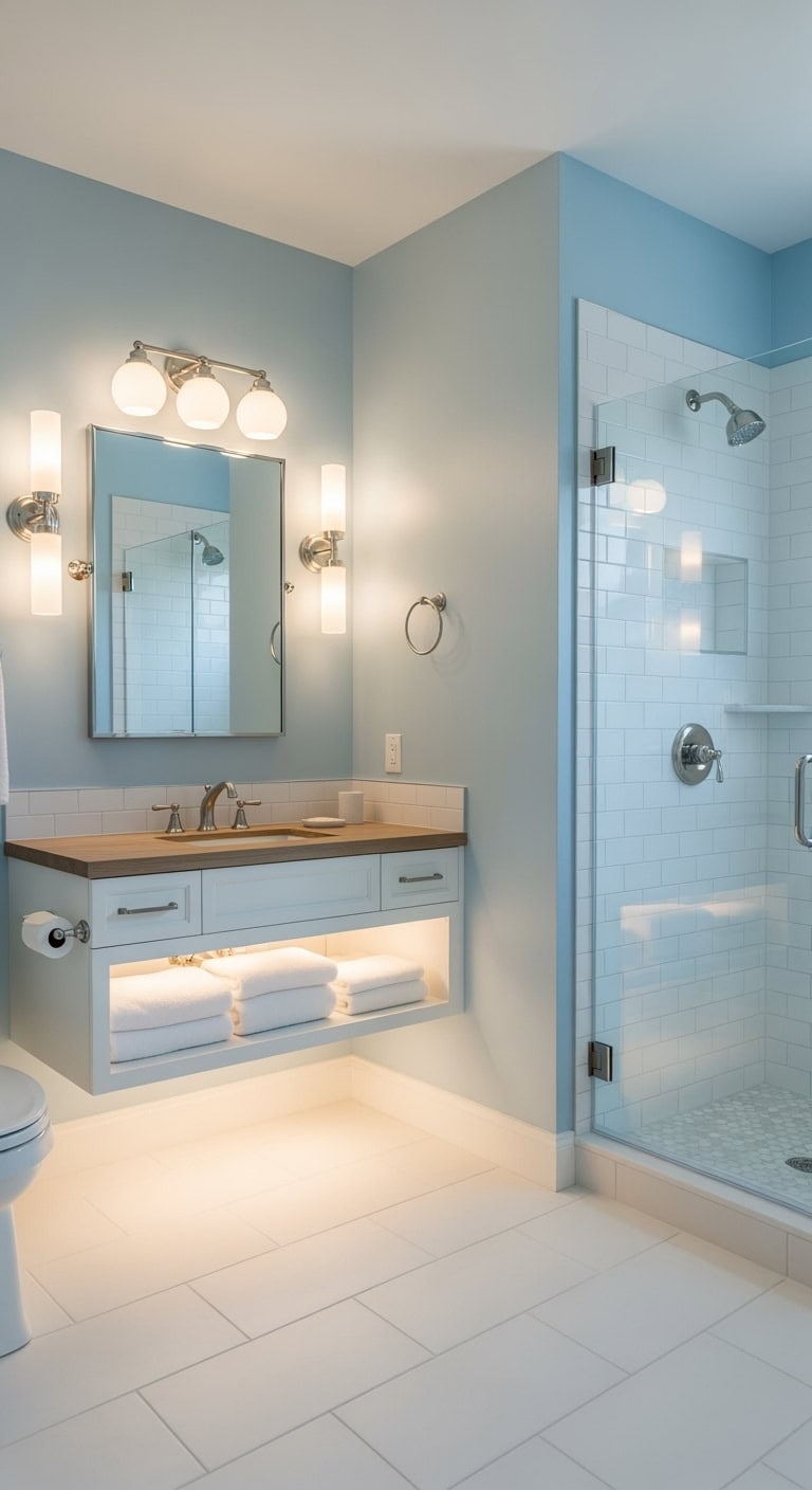 minimalist dreamy versatile layered lighting