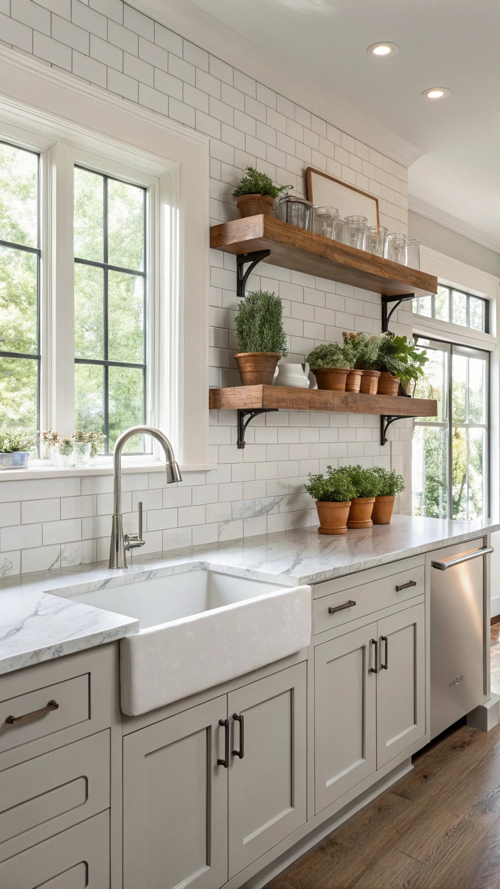 versatile contemporary shaker cabinets