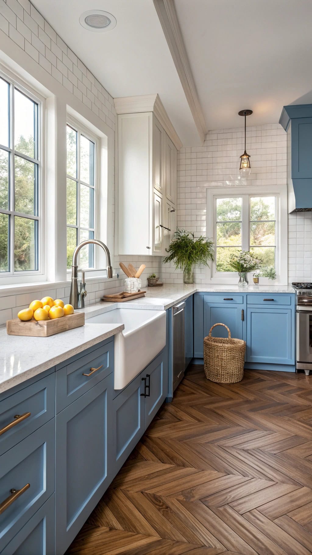 herringbone wood flooring styles