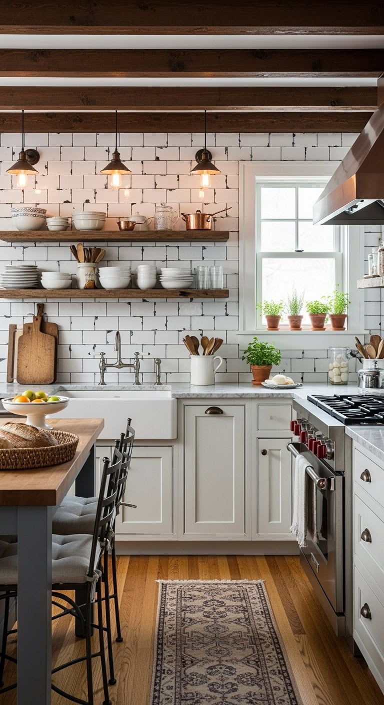 rustic elegance in kitchens