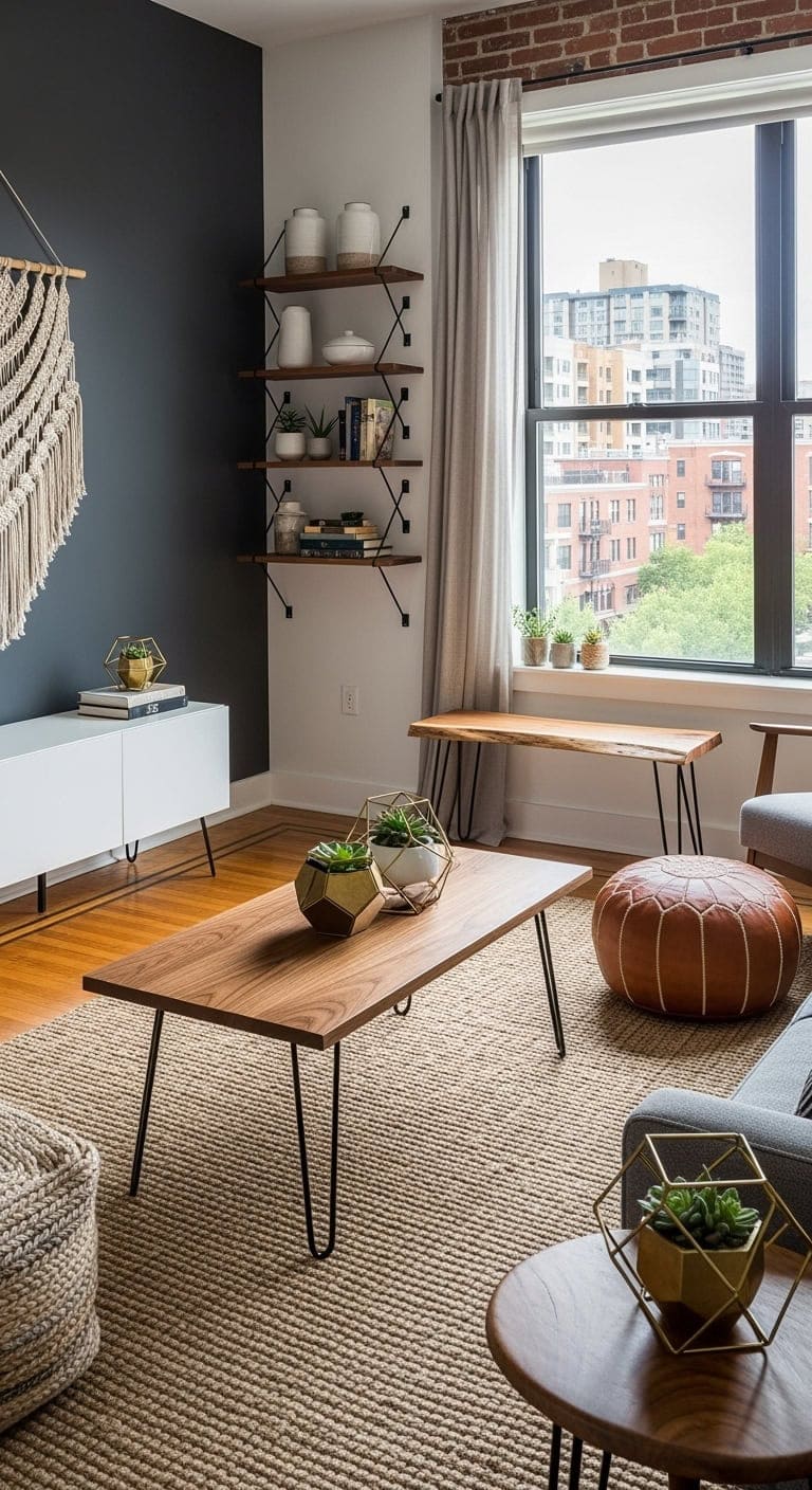 hairpin legged midcentury modern makeover