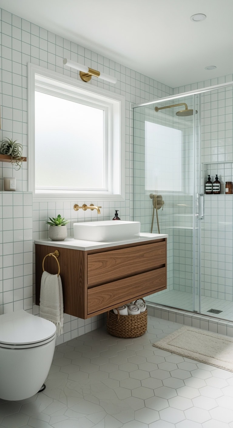 luxurious custom stylish bathroom transformation