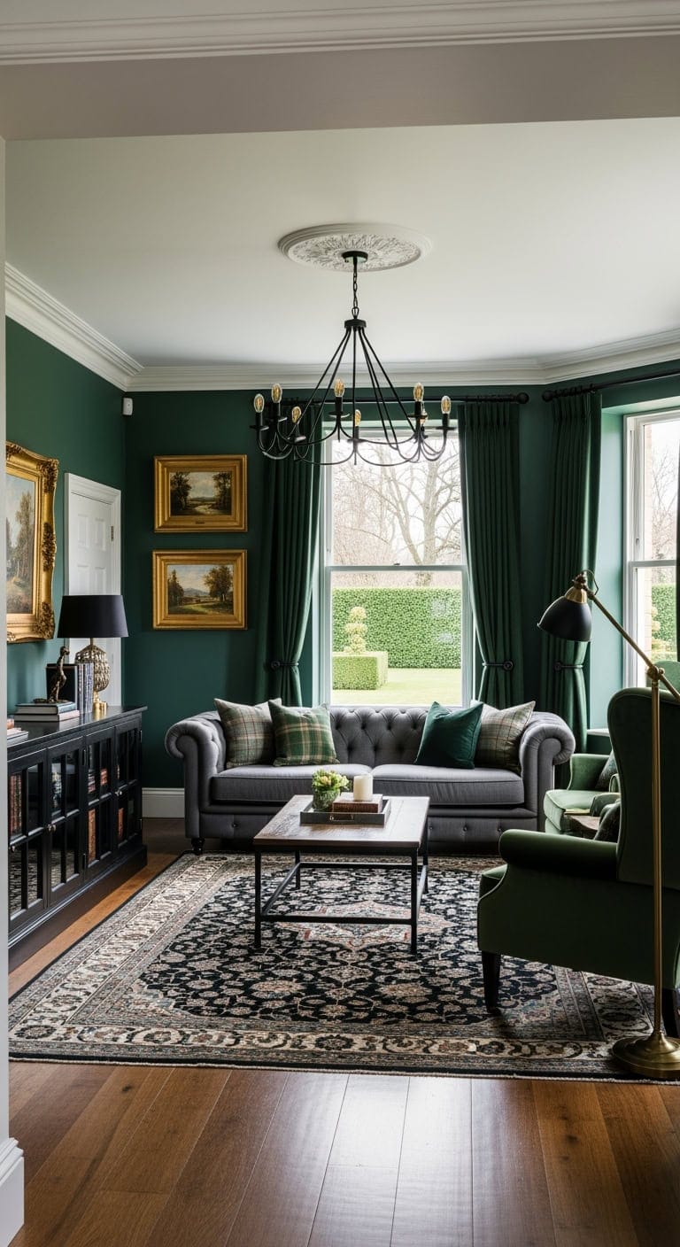 english manor emerald elegance