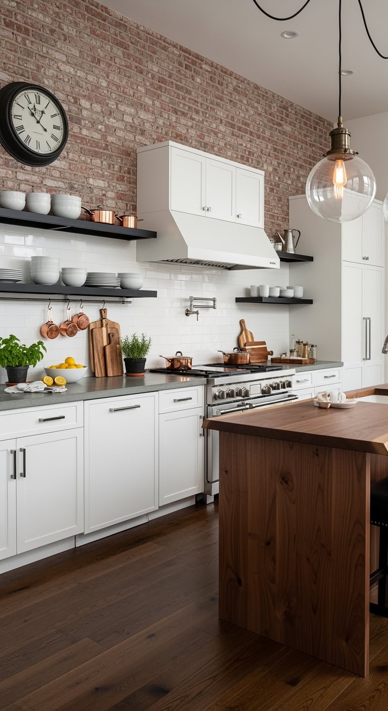 chic urban kitchen design