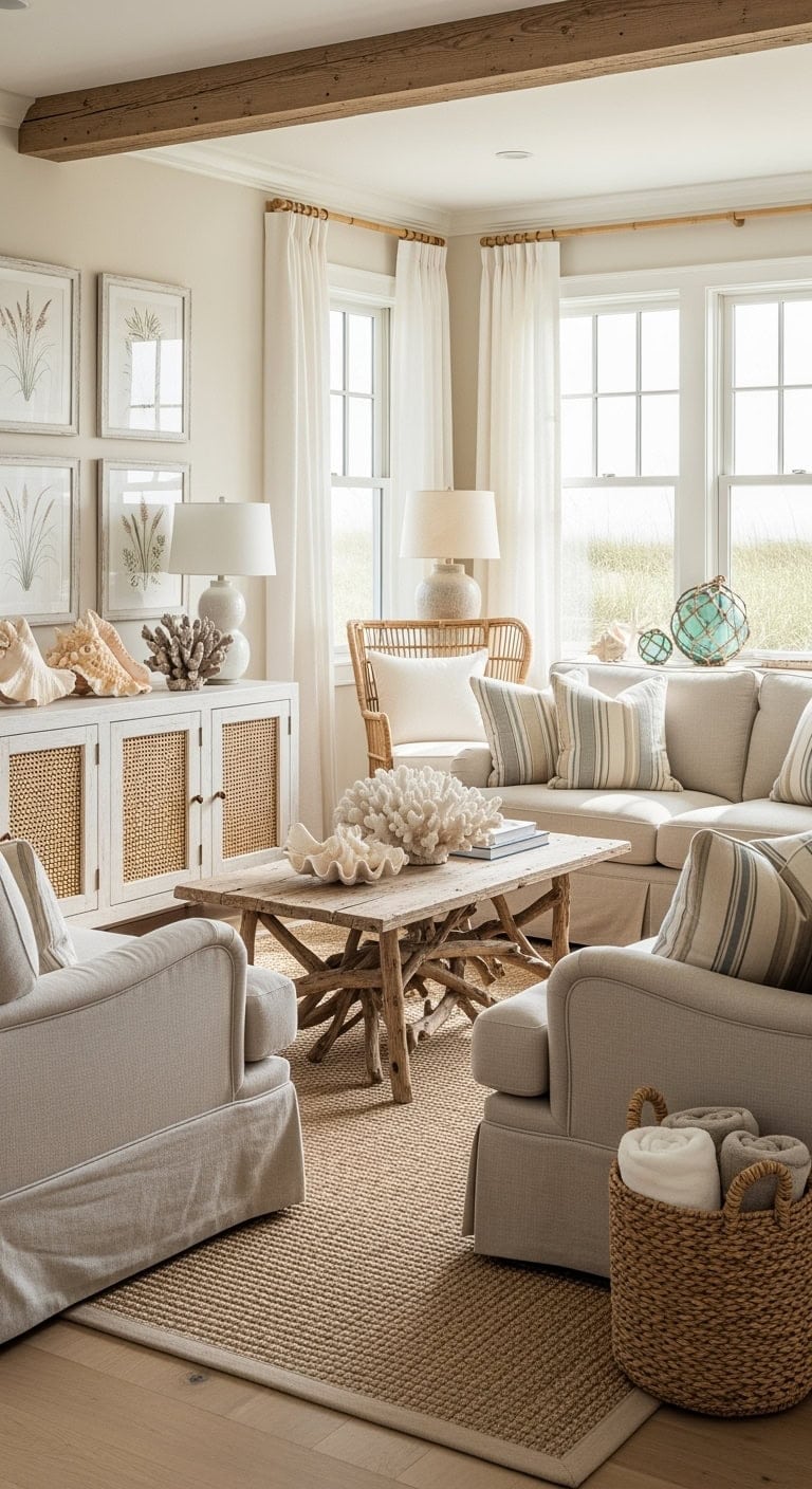 coastal grandmother relaxed beachhouse elegance