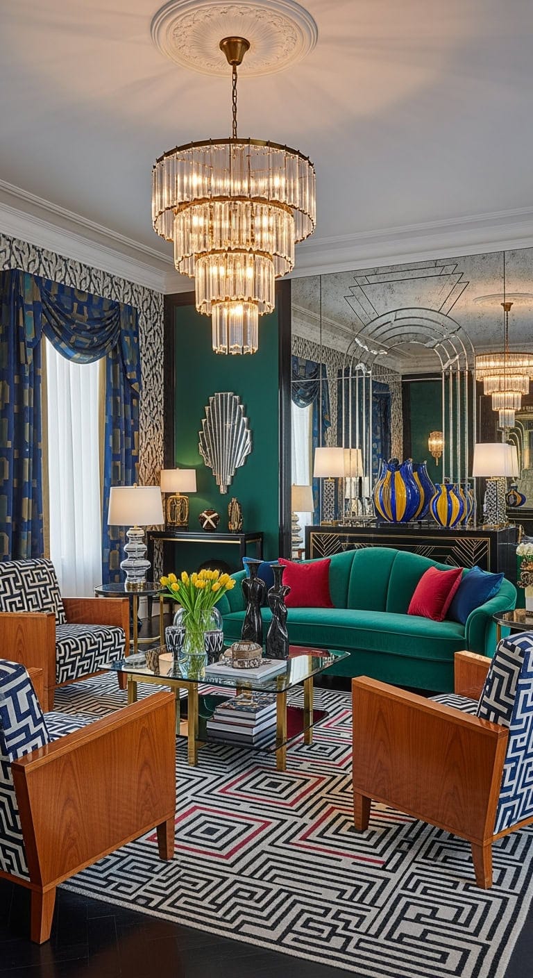 black lacquer mahogany trim