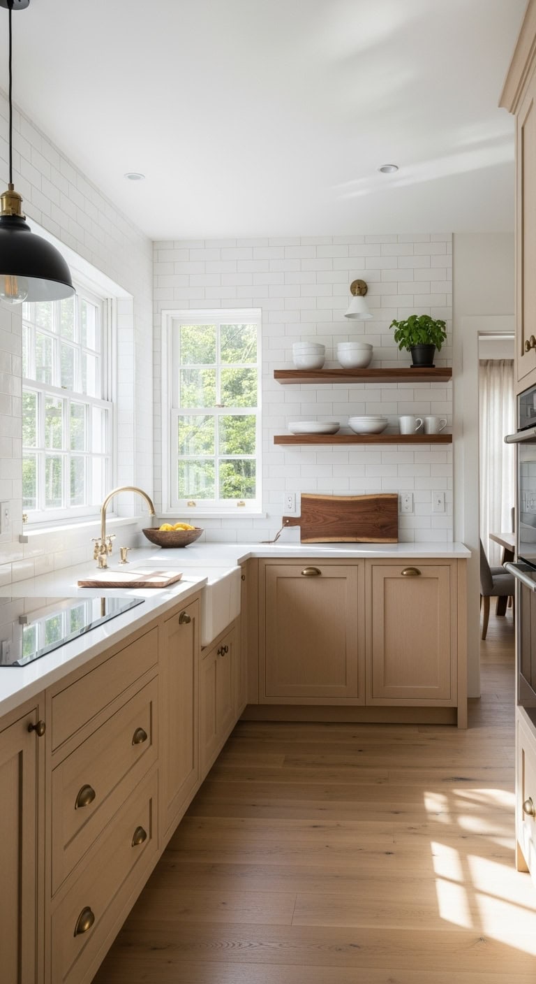 zen like simplicity in kitchens