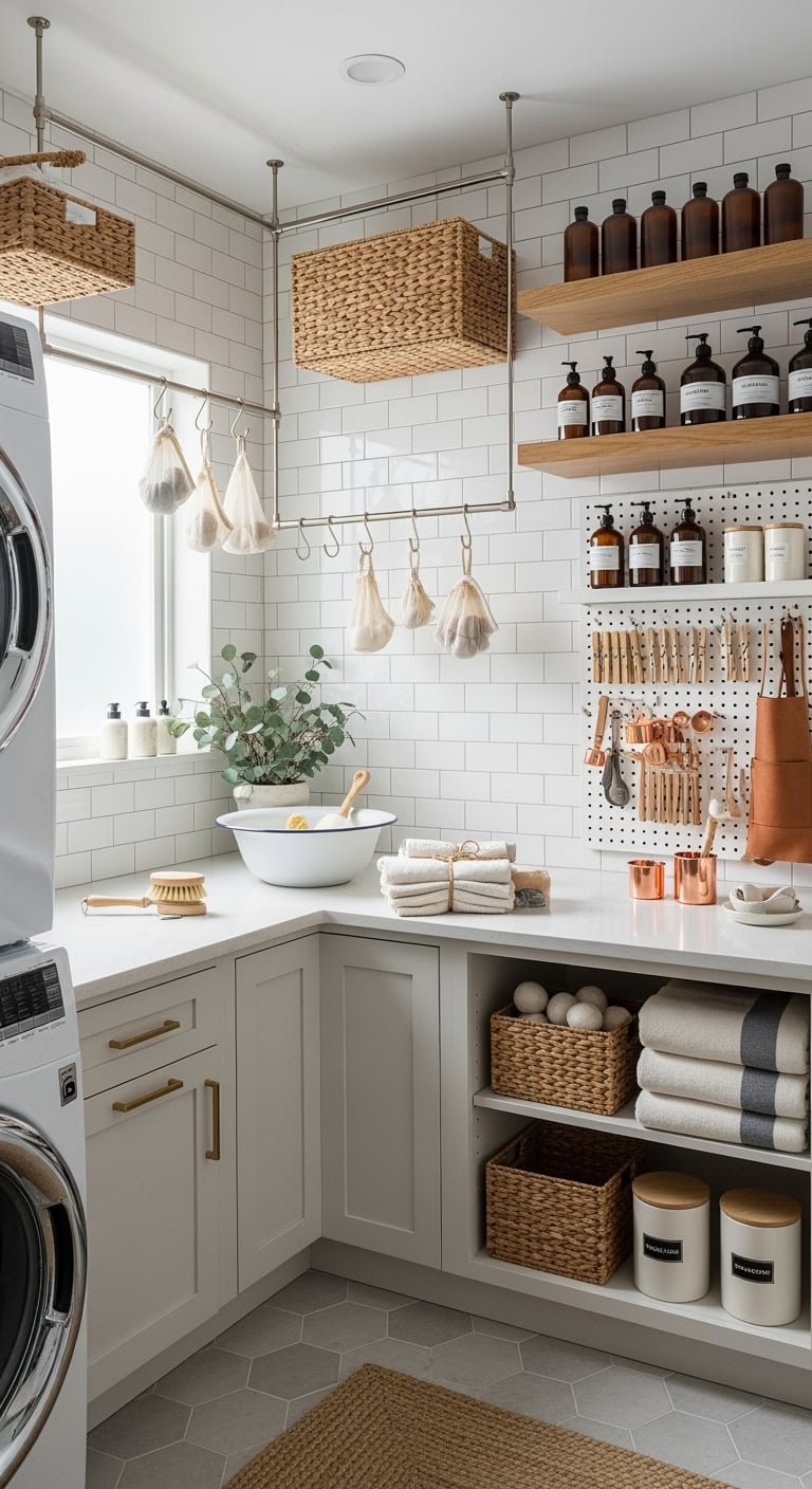 versatile tension rod storage solutions