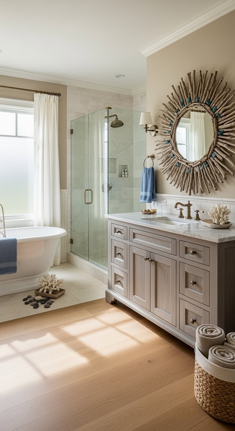 rustic natural coastal proportional