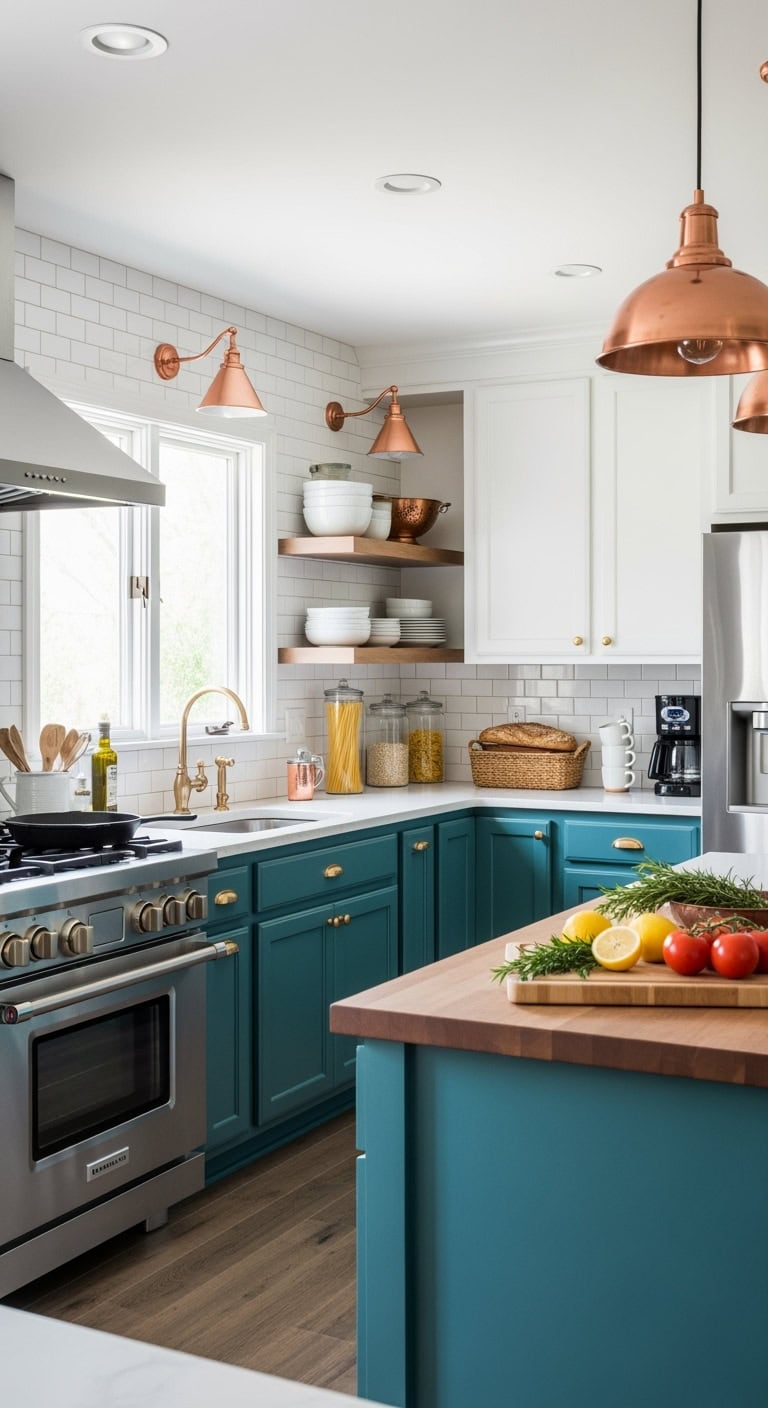 transformative kitchen paint finishes and accents