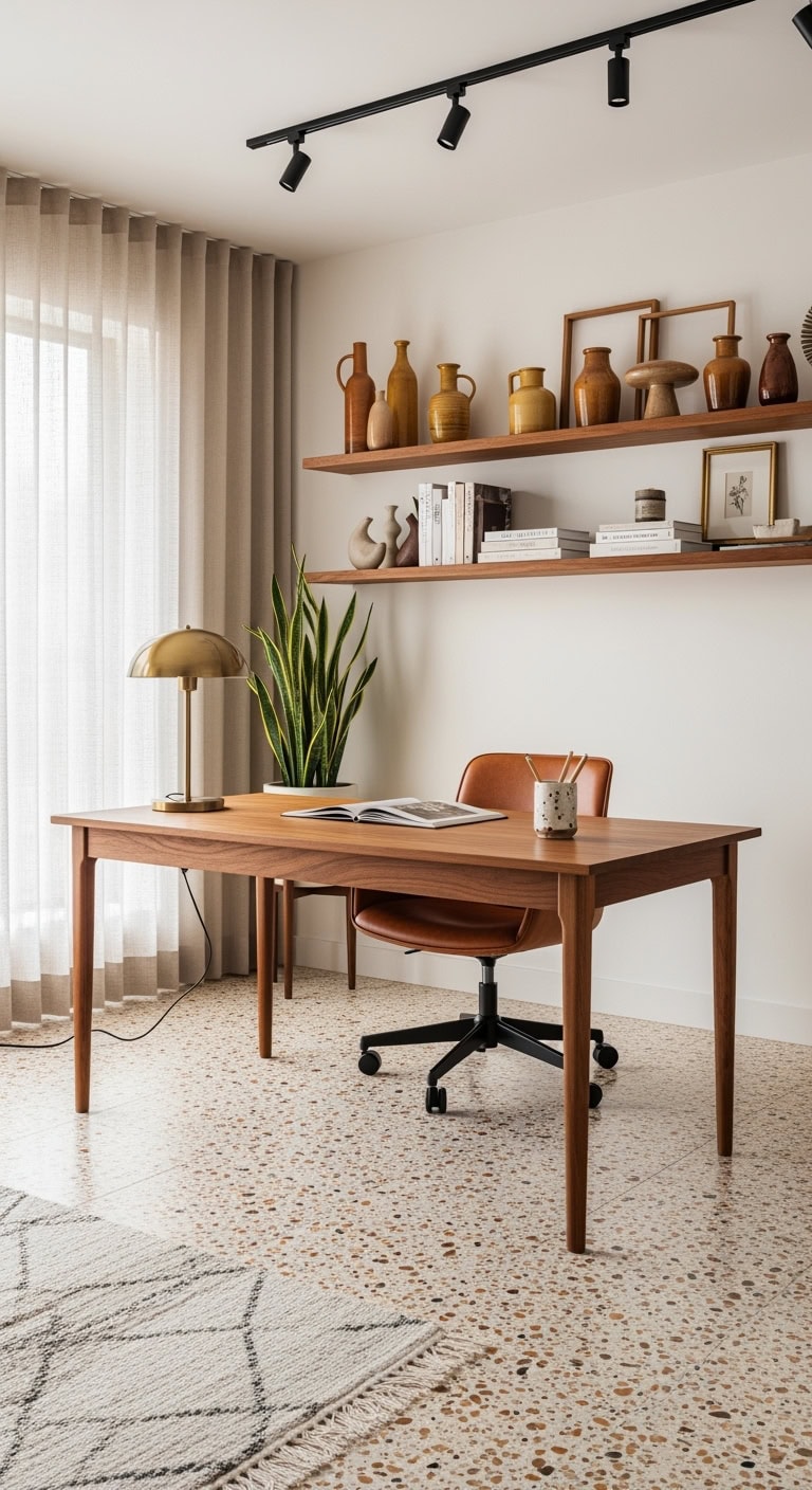 jaw dropping terrazzo office interior inspiration