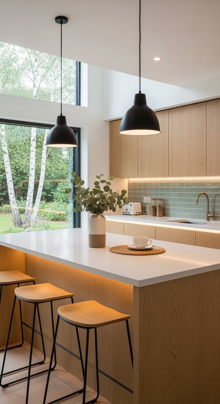 clean light minimal scandinavian