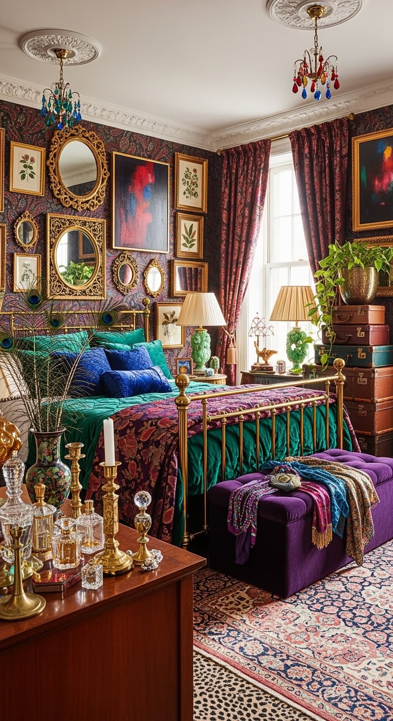 opulent eclectic vibrant sumptuous