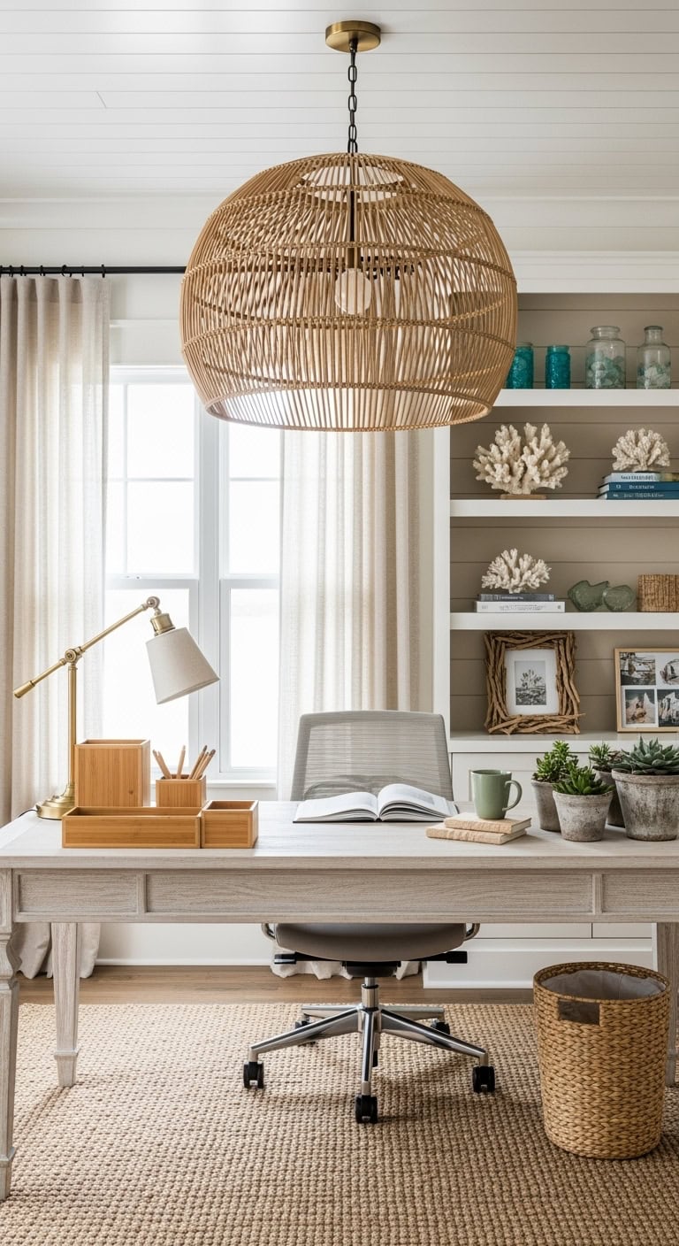 beachy textured relaxed professional