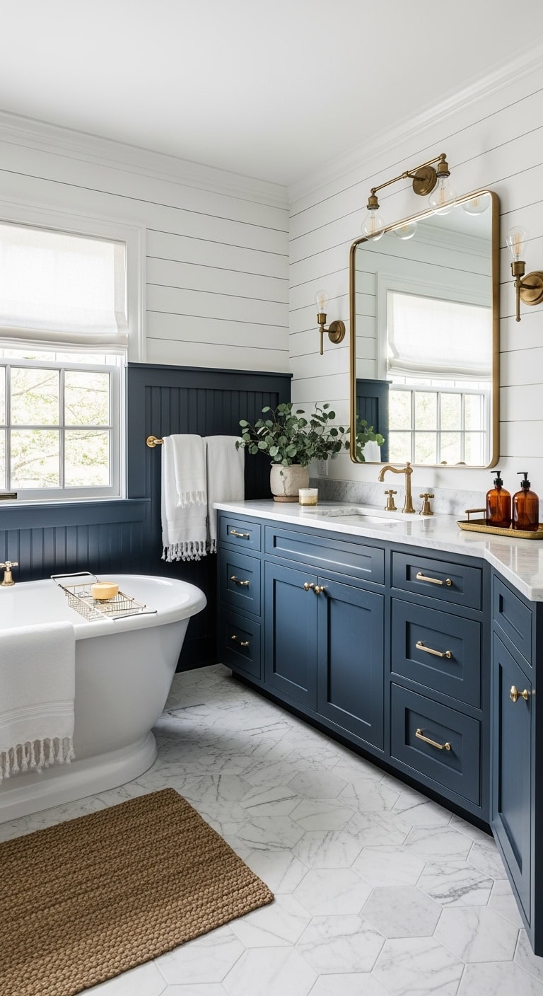 bold confident versatile bathroom