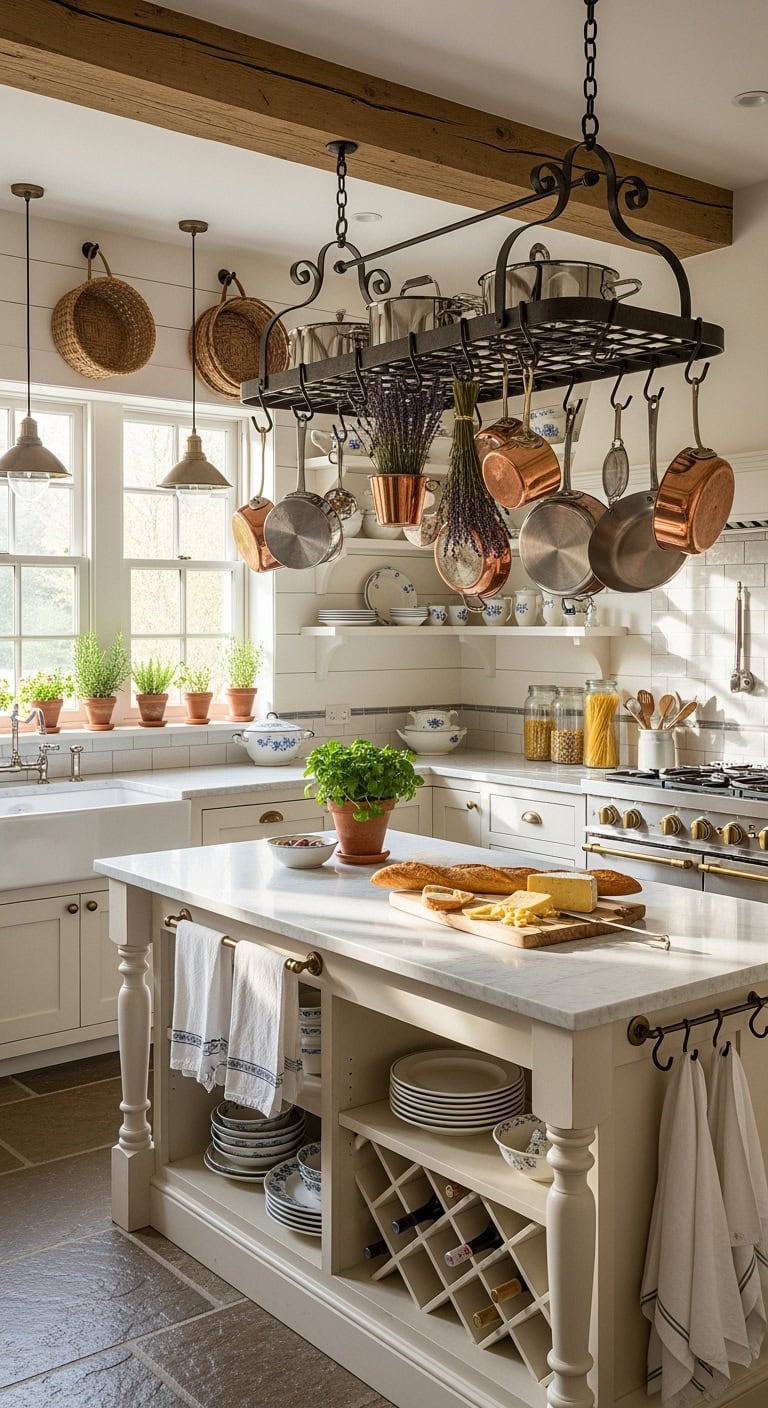 rustic elegance adorned copper cookware