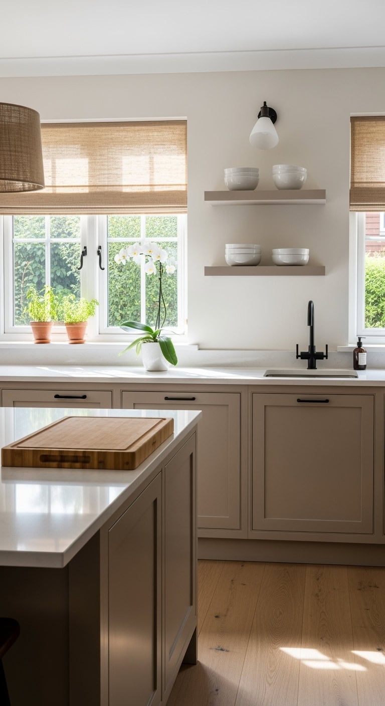 serene kitchen design elements