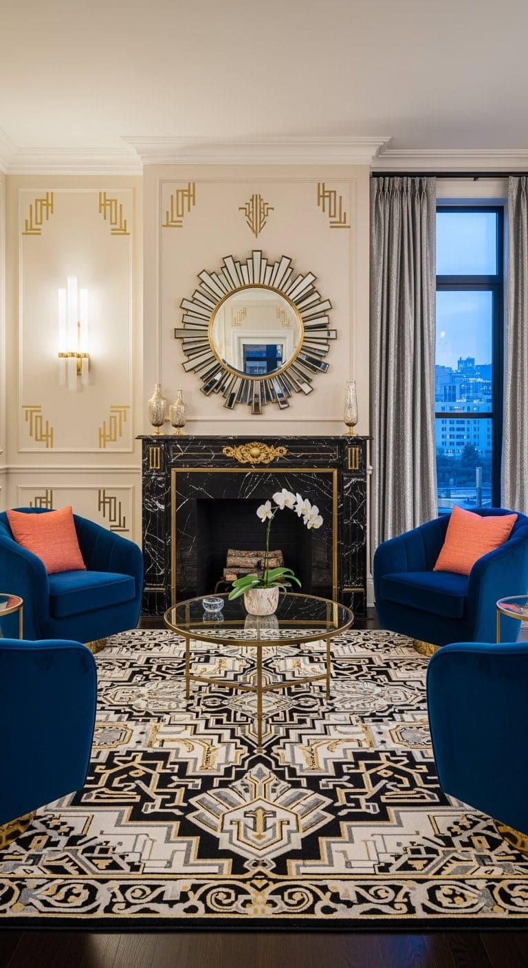 gatsby inspired black jade d cor