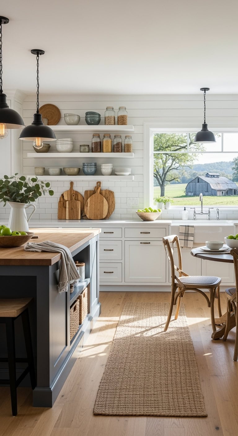 modern farmhouse shiplap charm