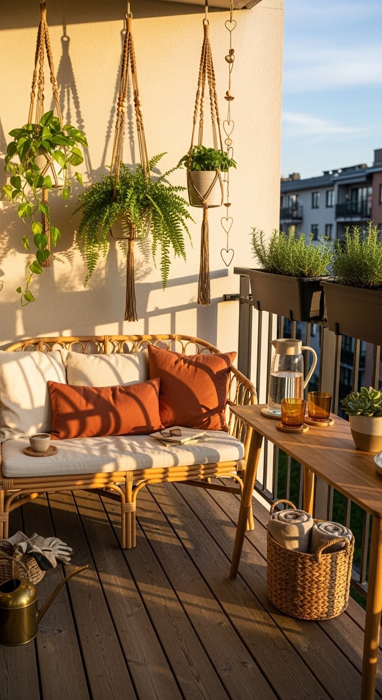 floating boho plant macrame oasis