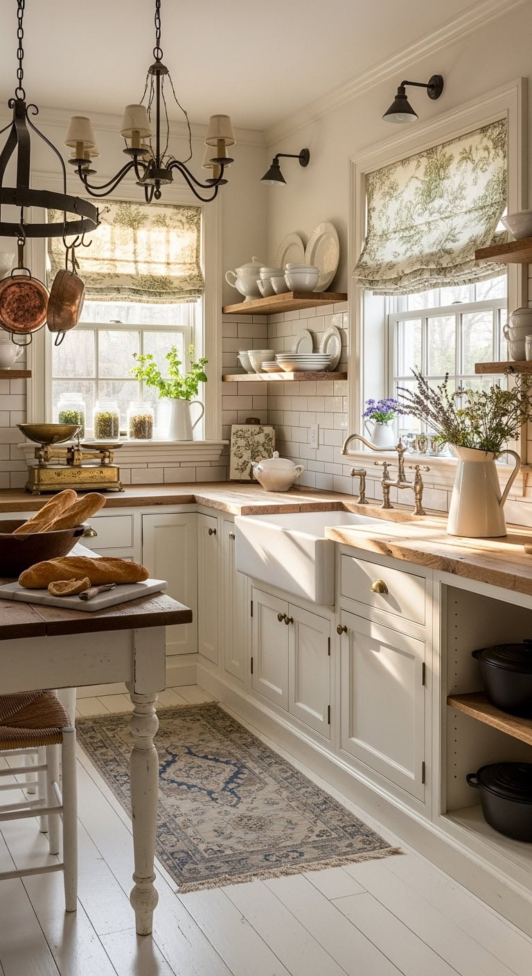 charming french country kitchen