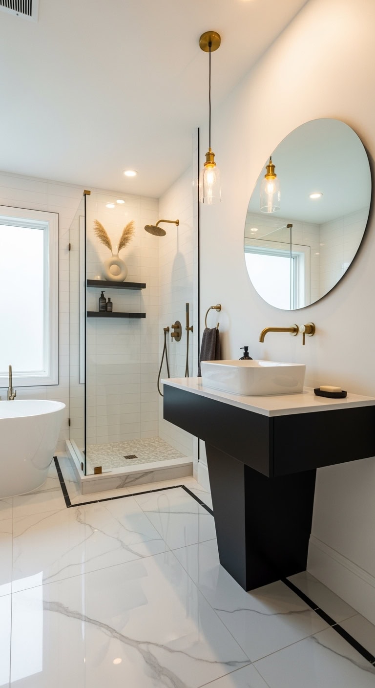 sophisticated uncluttered minimalist statement