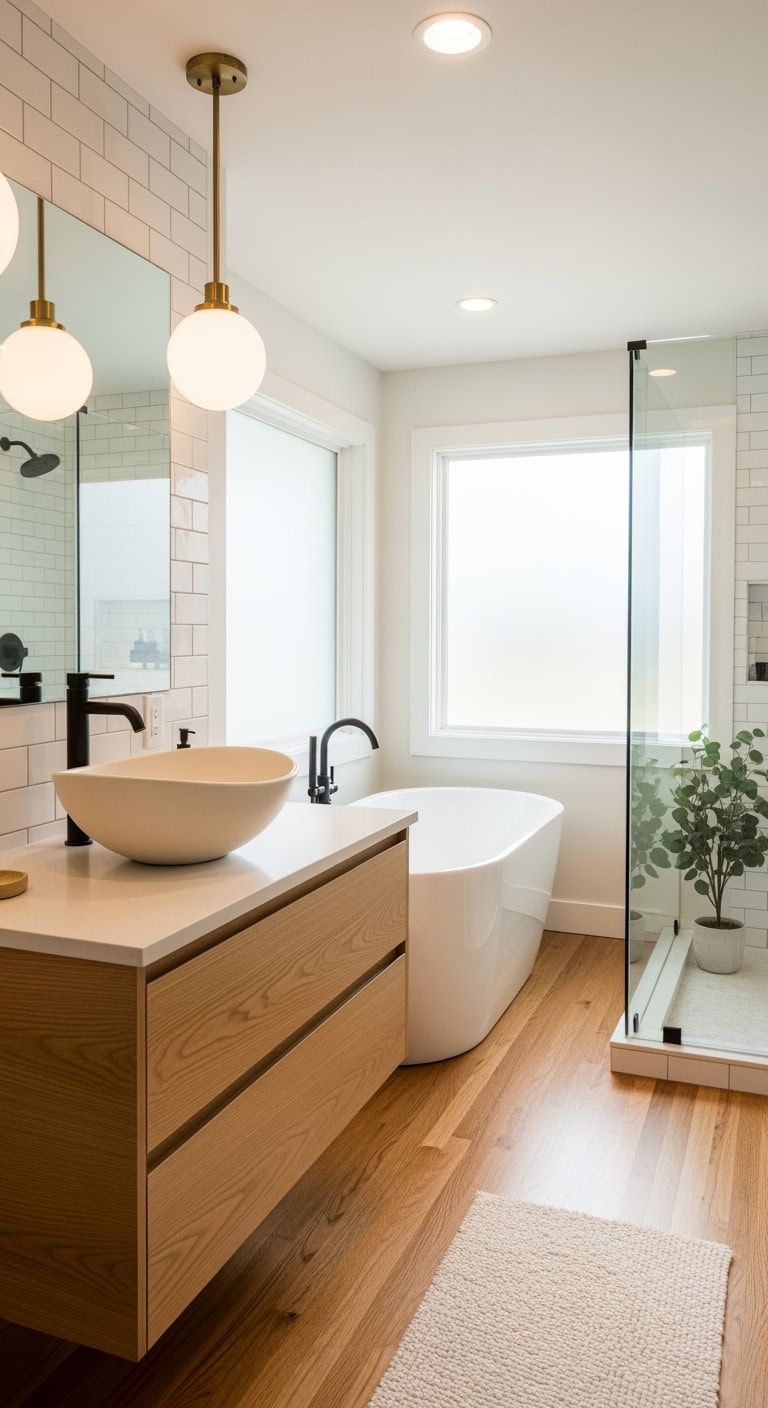 elegant sophisticated bathroom vessel sinks