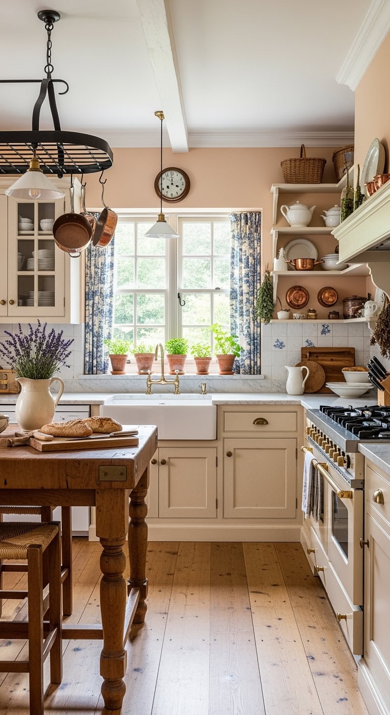 rustic elegance with peach