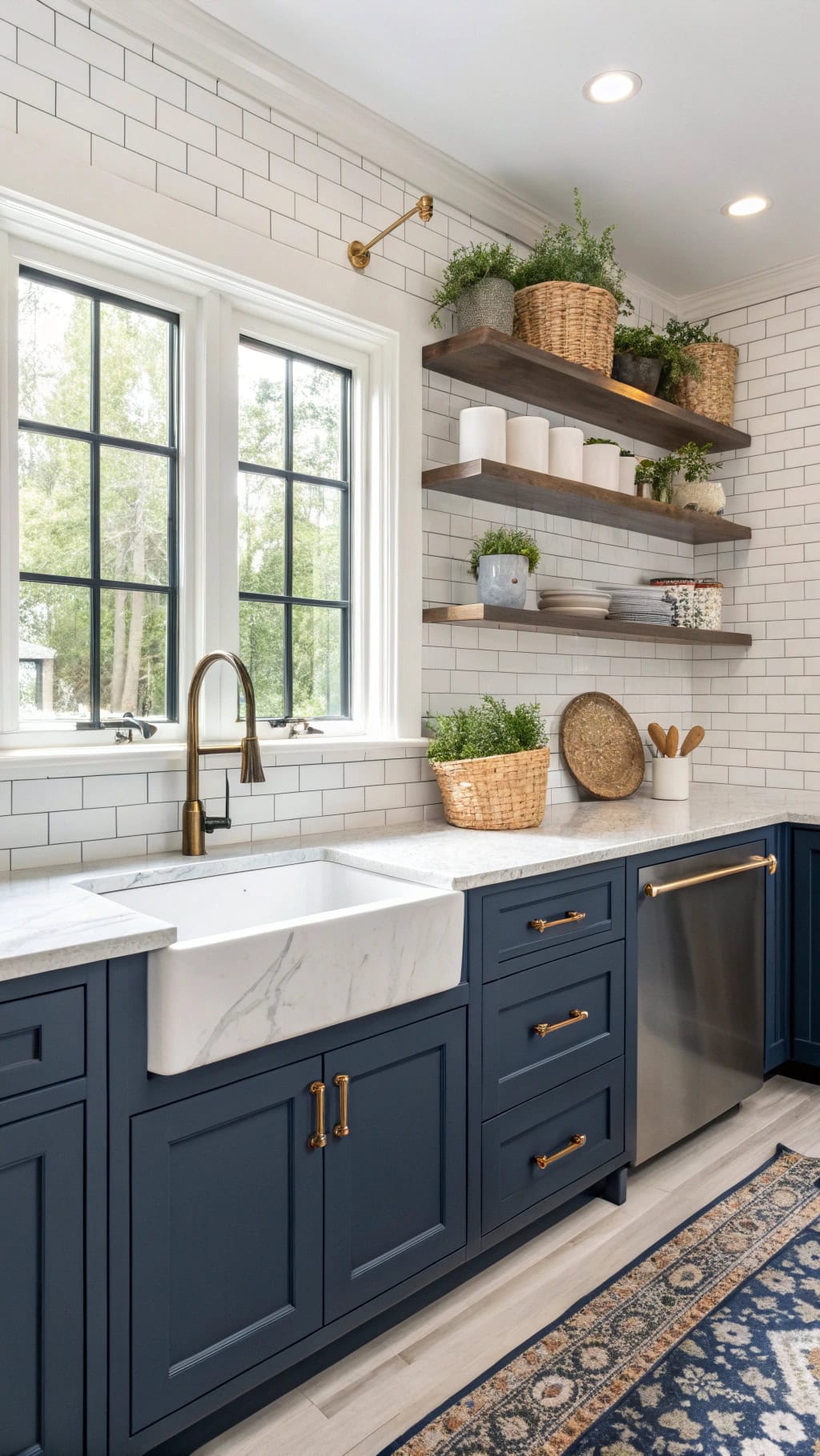 timeless navy blue elegance