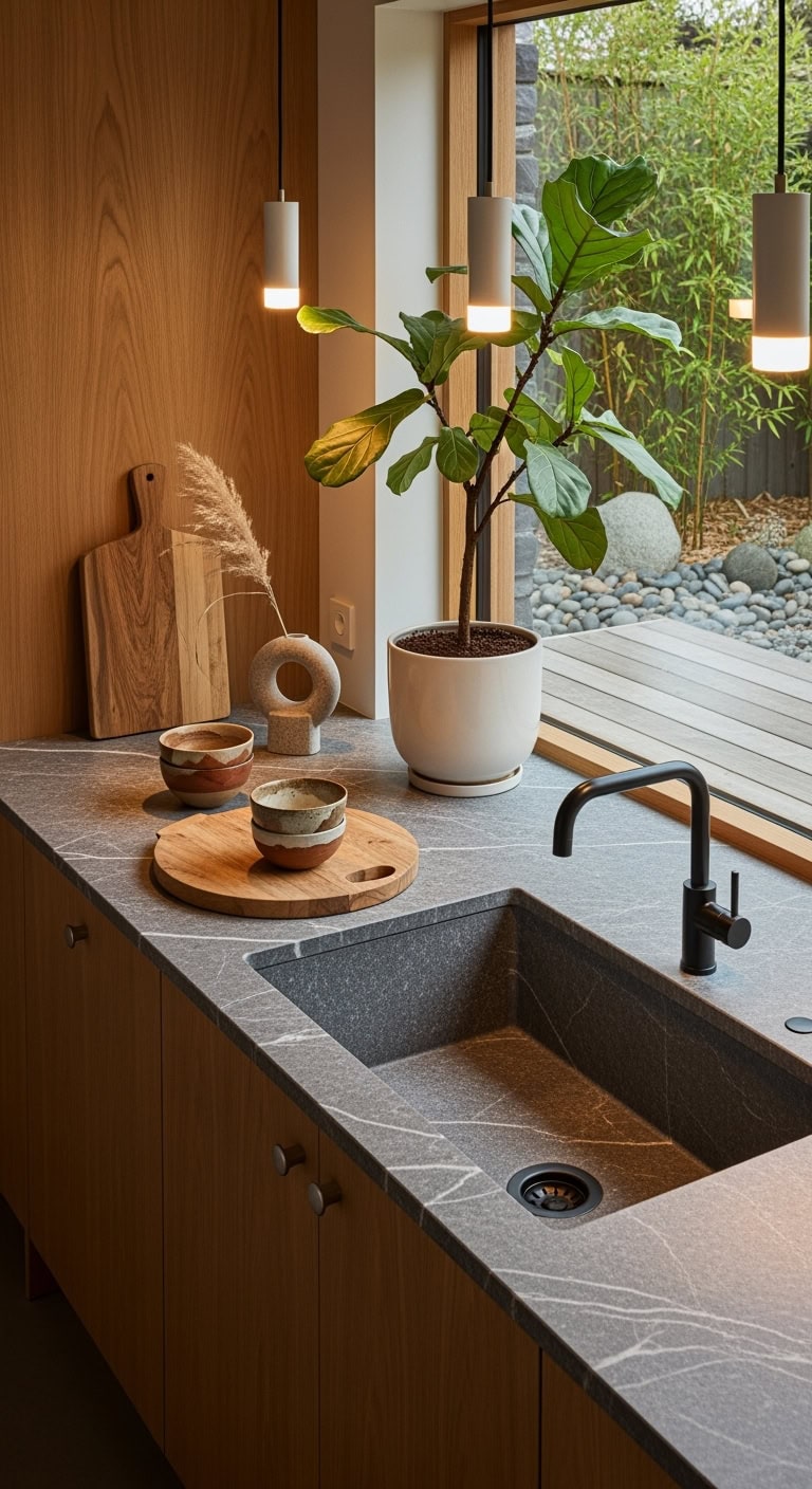 minimalist cozy balanced and curated