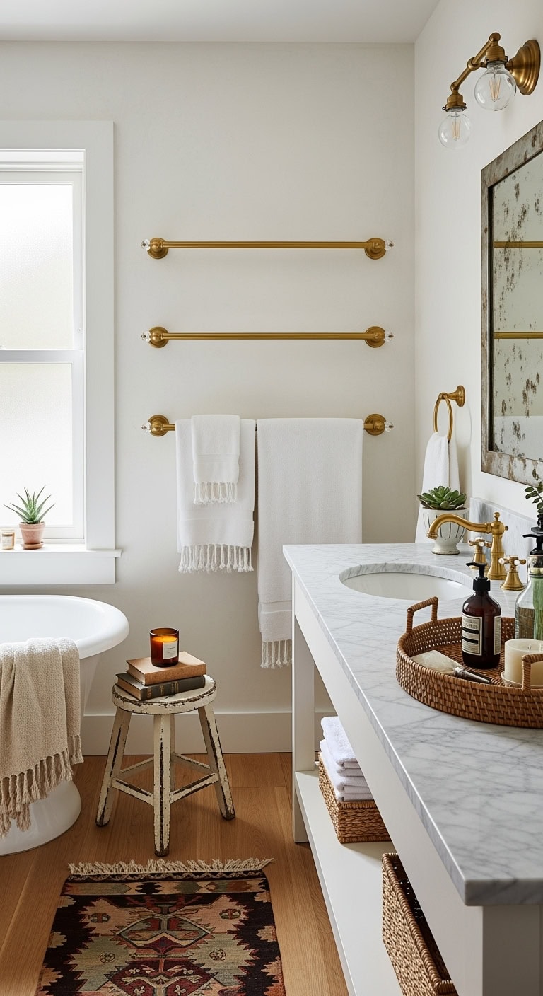 ostentatious bathroom hardware displays wealth