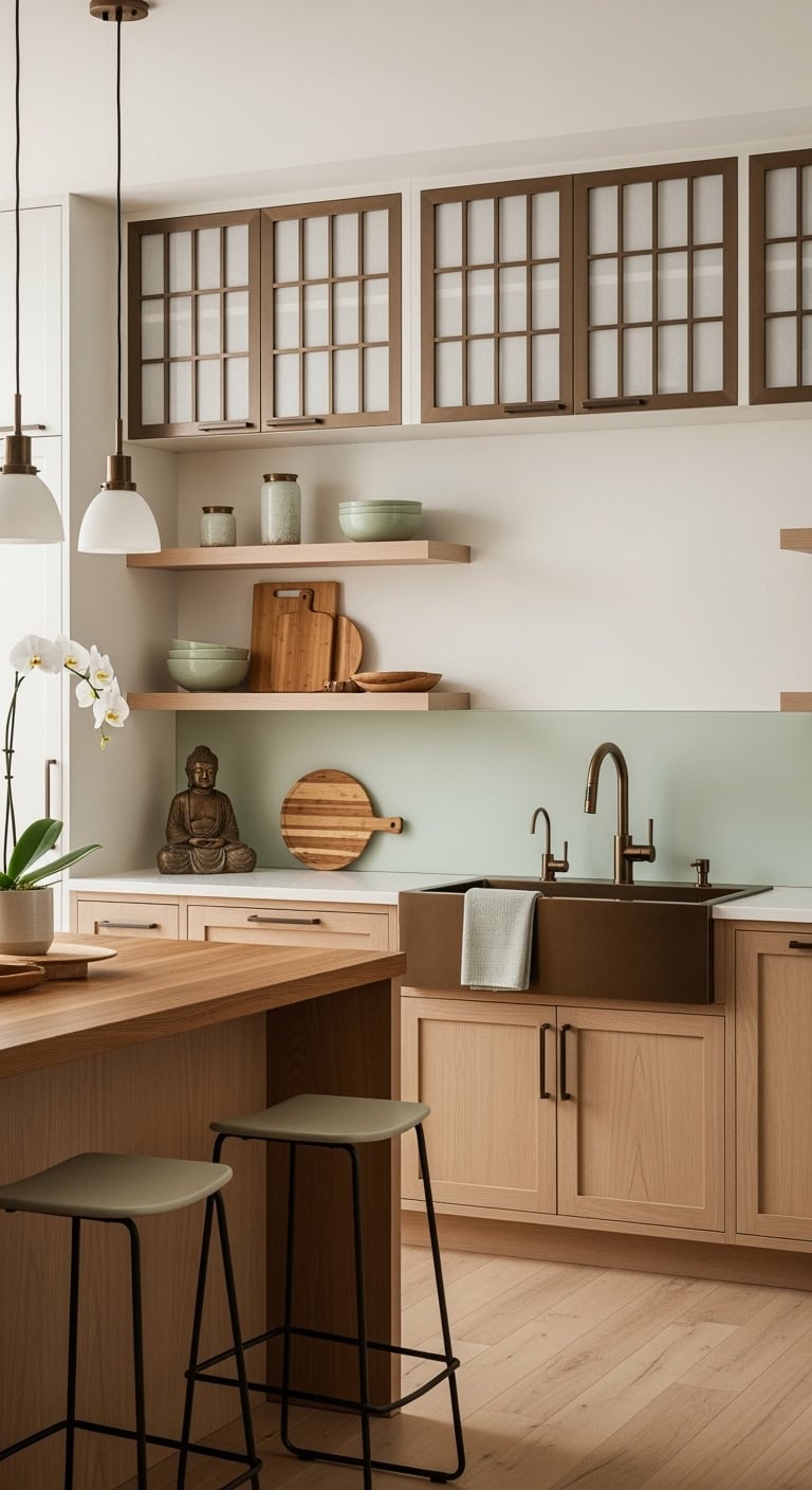 zen bronze kitchen serenity