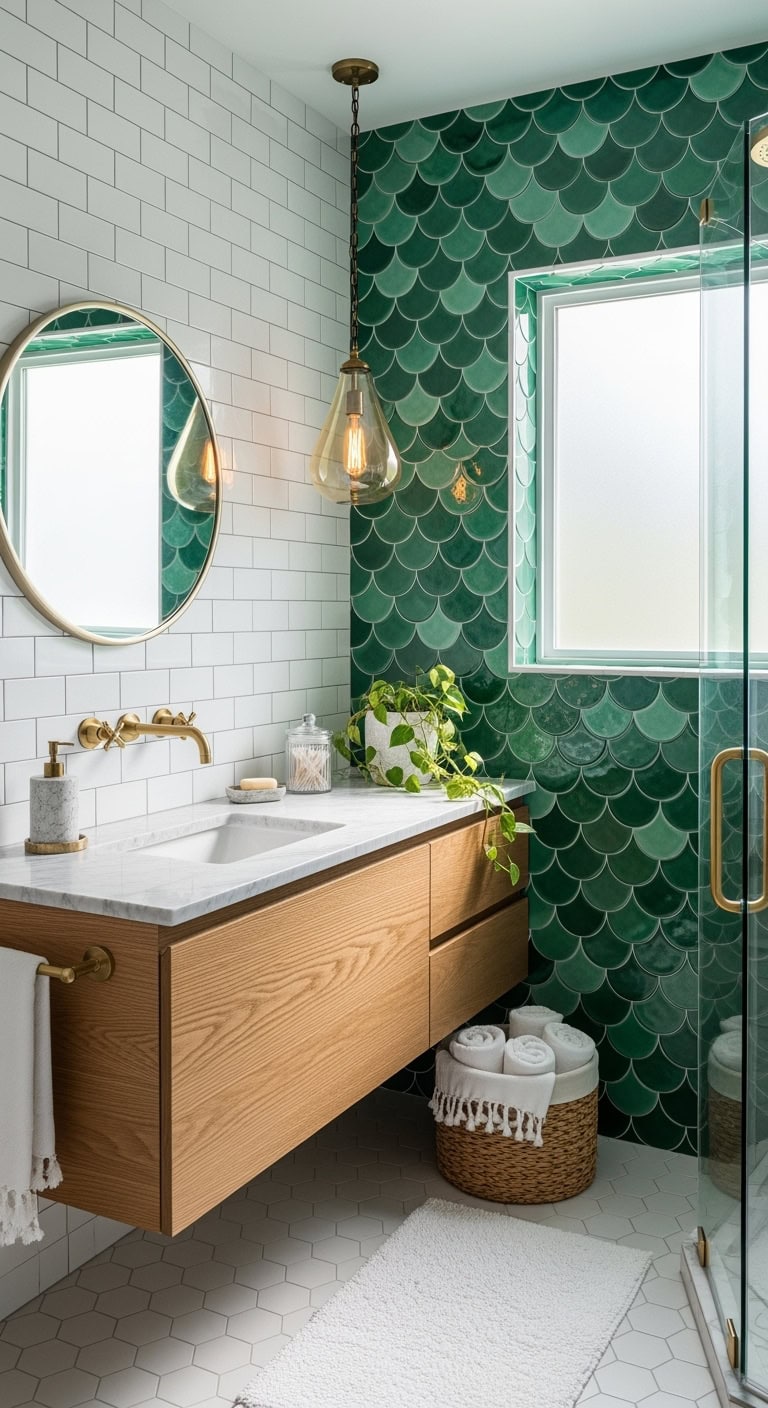 sophisticated mermaid s penthouse shower oasis