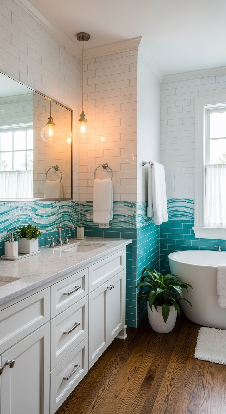 undulating coastal rhythmic statement making