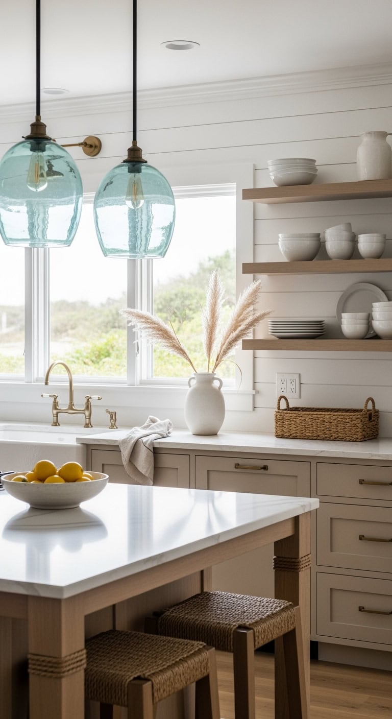 coastal inspired kitchen design