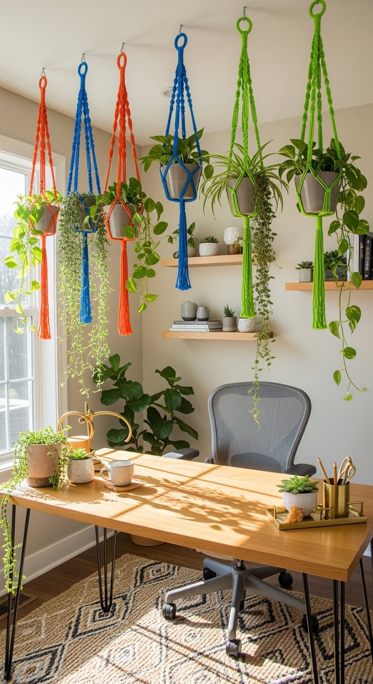 vibrant cascading dramatic plant display