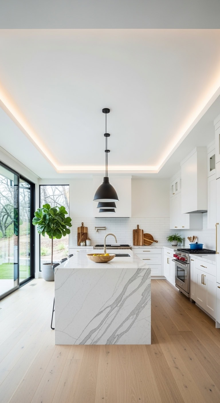 bright spacious minimalist statement worthy